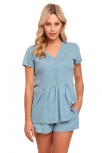 Piżama Doctor Nap PM.4445 Satin blue