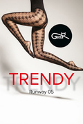 Rajstopy Gatta Runway 05 Nero